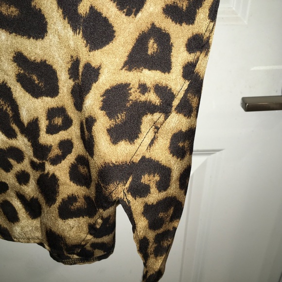 Shein Leopard Dress Size 1 X - Picture 3 of 5